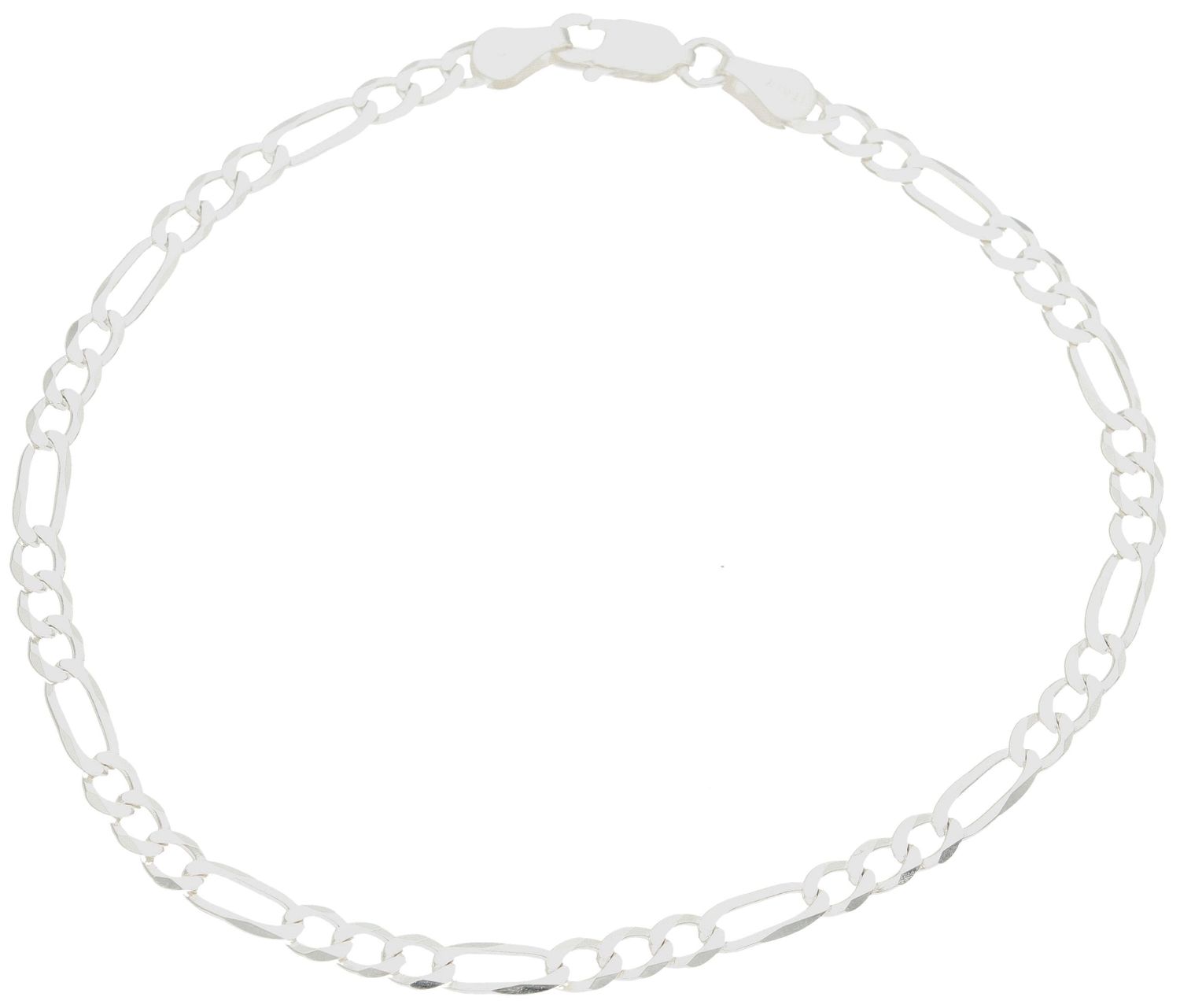 Bransoleta srebrna 925 figaro 4 mm DIA-BRA-735070-100-925 4mm.jpg